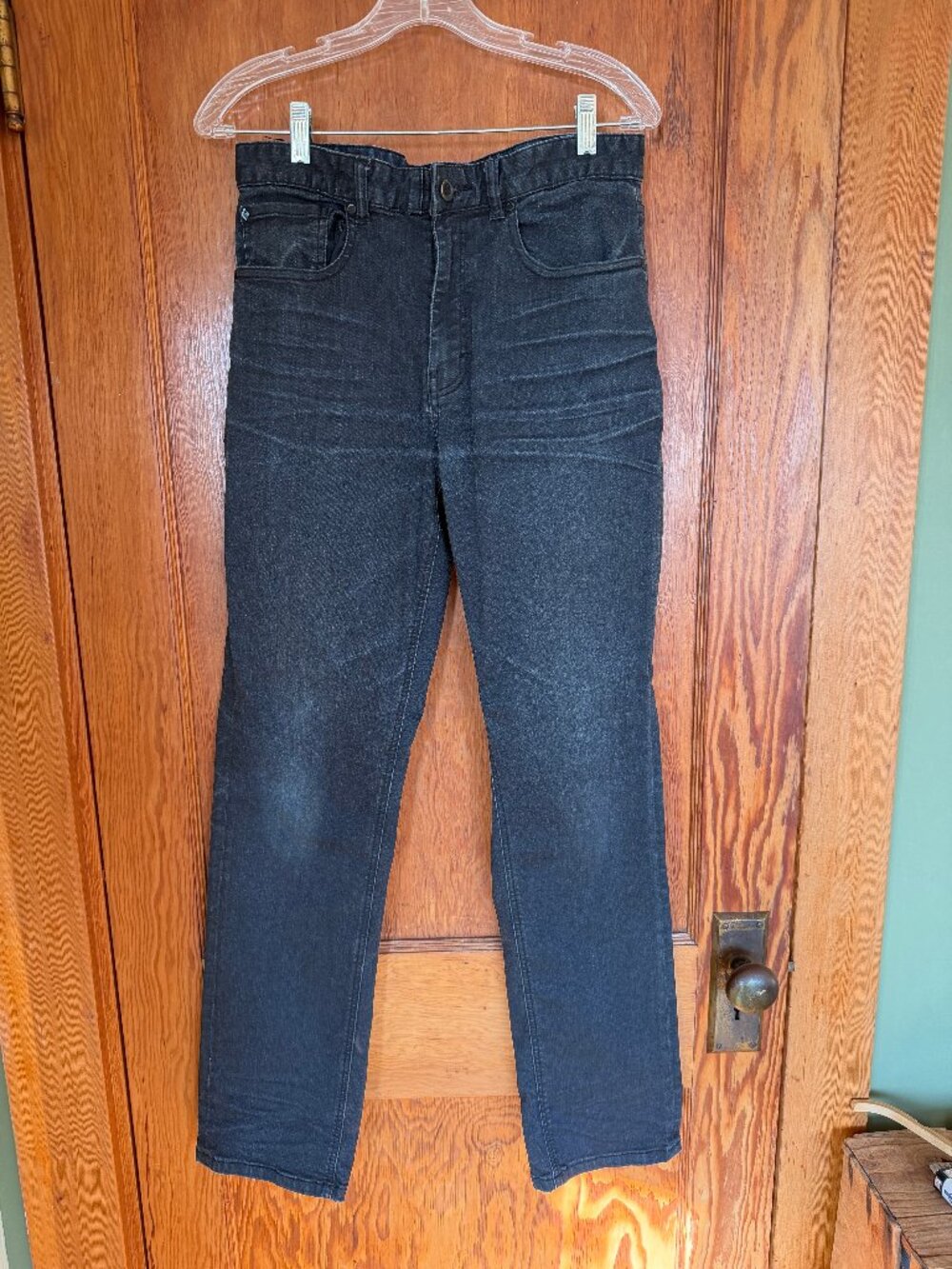 Black Diamond Men's Cordura Forged Denim Climbing Jeans/Pants, 31/32